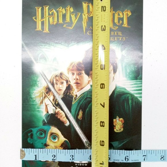 Harry Potter Store Display Banner Promo Chamber Secrets UK DVD Flags Vintage New - Picture 9 of 9